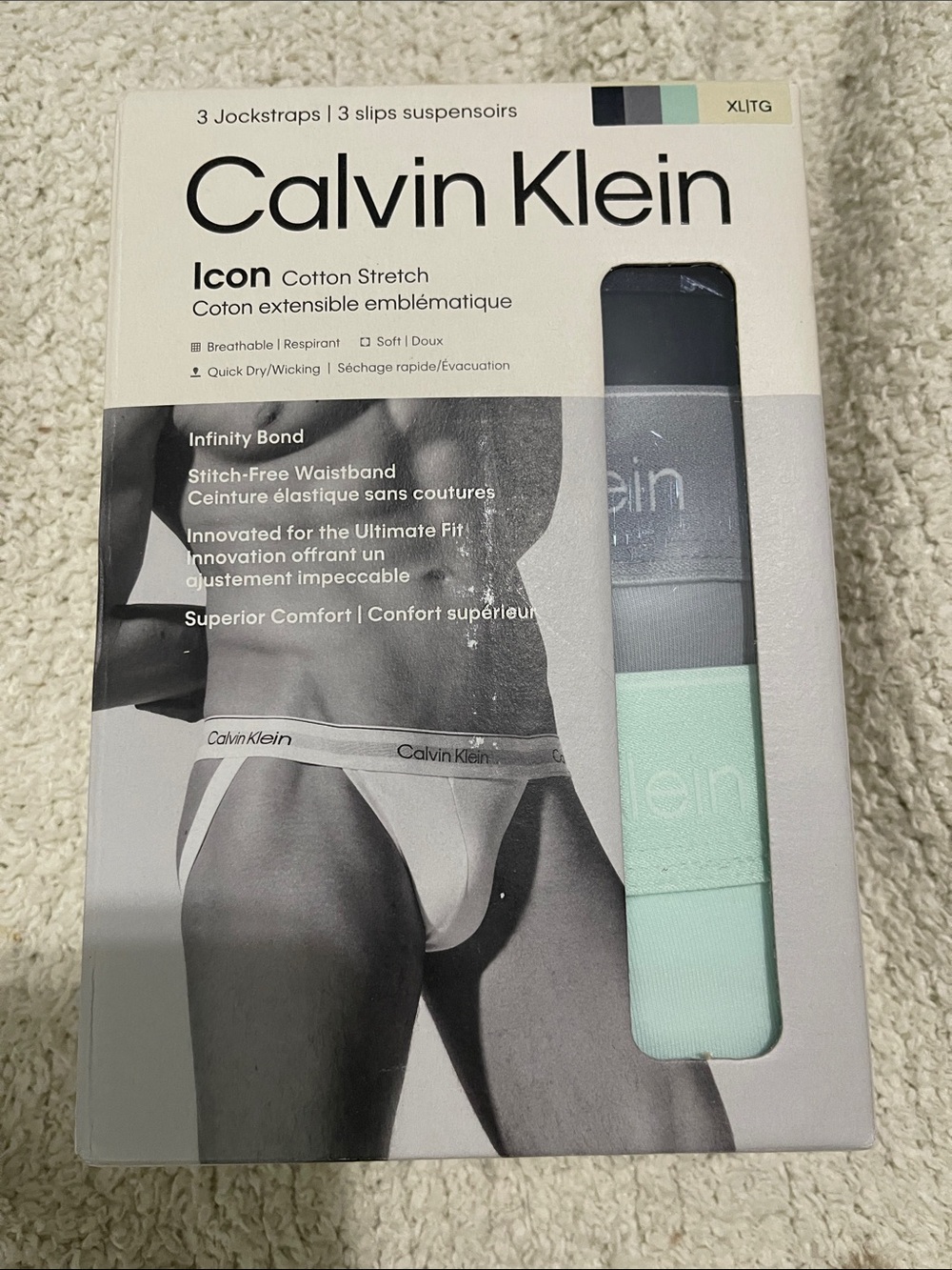 NWT- Calvin Klein- Men’s XL. 3 Jockstraps